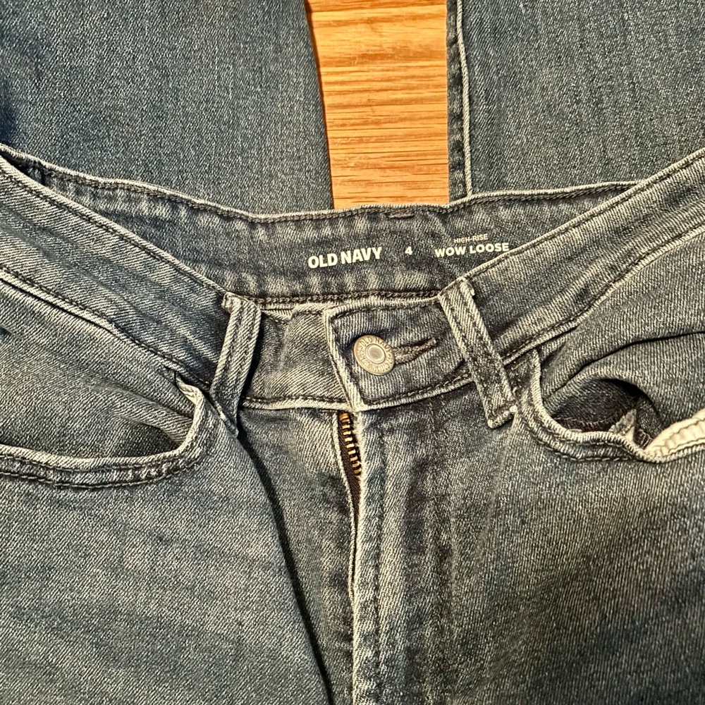 Old Navy Dark Wash Wow Loose Fit  jeans